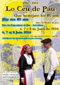 LO CEU DE PAU fête ses 80 ans. Du 6 au 8 juin 2014 à Pau. Pyrenees-Atlantiques. 